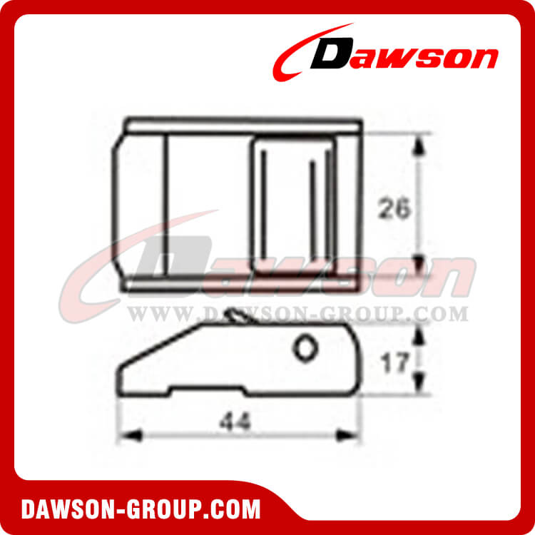 CB2503 Cam Buckles Lashing Buckle - dawson group