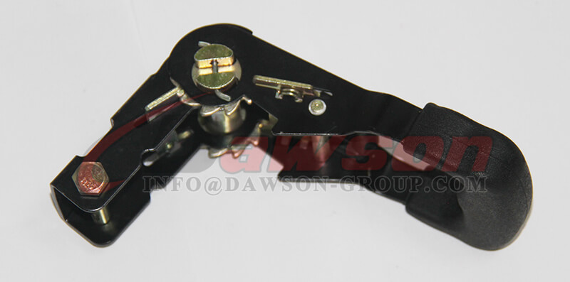 Black Painted Ratchet Buckle with Rubber Handle - China Manufacturer, Supplier