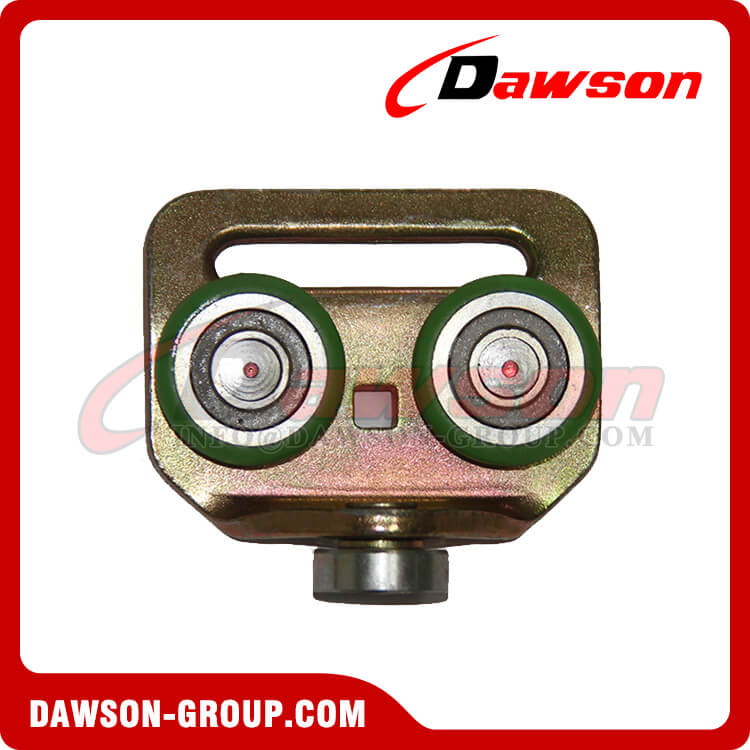 Zinc Plated Steel Roller With Plastic Green Color - China Supplier