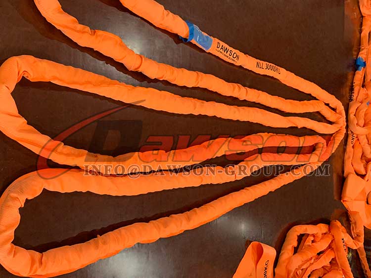30T Round Sling for Lifting, Polyester Round Sling - Dawson Group Ltd. - China Manufacturer, Supplier, Factory