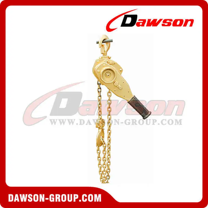 0.75T 1.5T 3T 6T 9T Non-Sparking Aluminum Bronze Alloy Ratchet Lever Hoist / Explosion-proof Lever Block for Lifting Goods