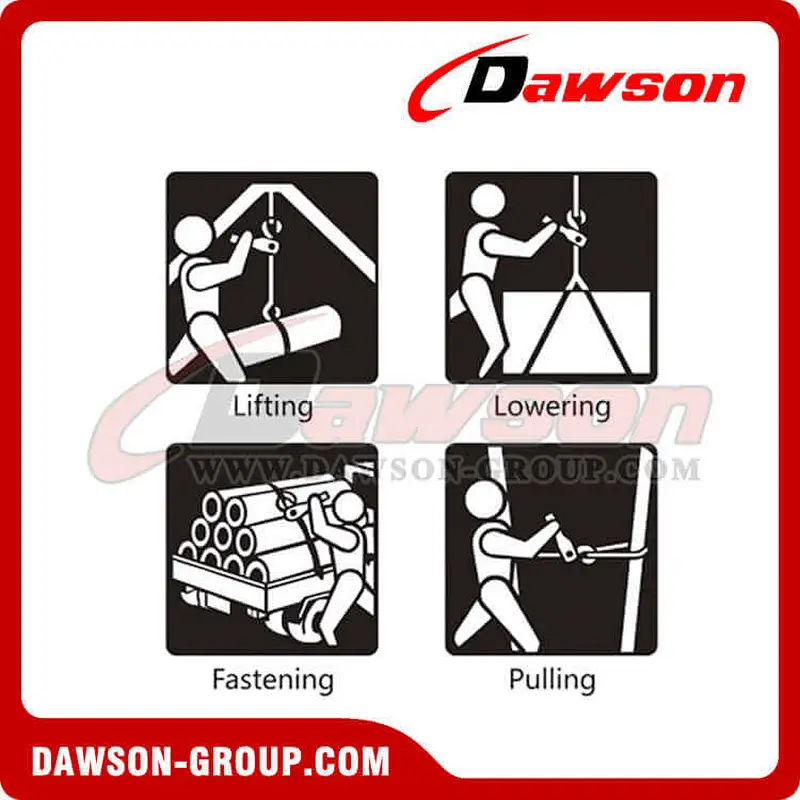 DSVM 0.25T - 1.5T Lever Block, Lever Hoist for Lashing