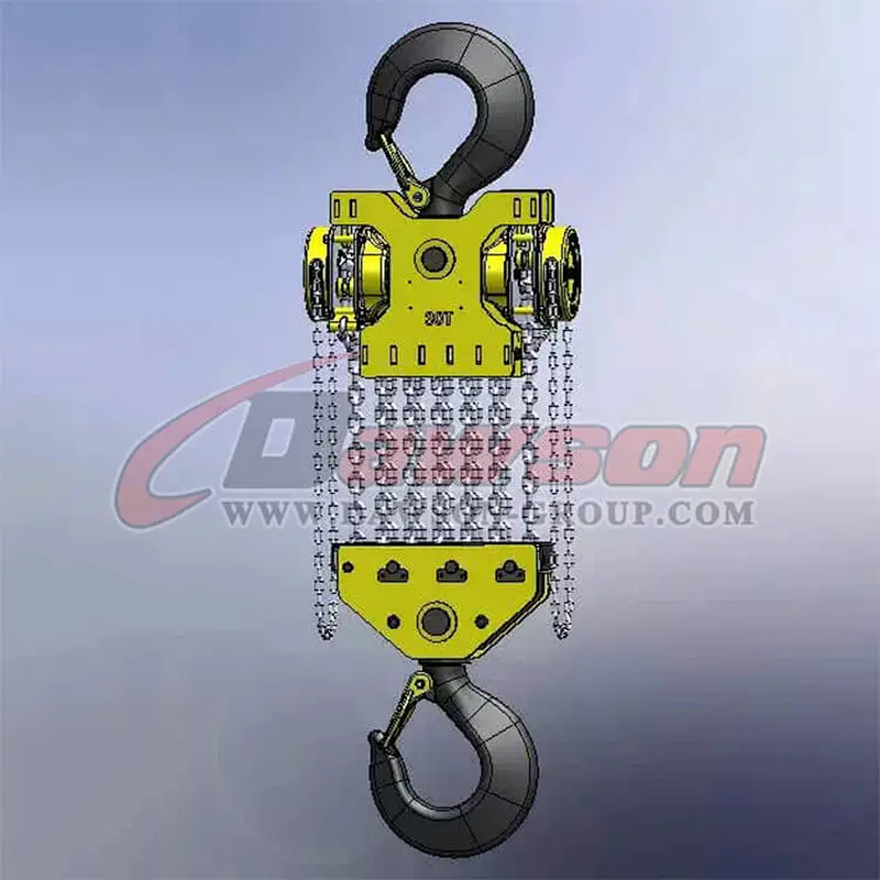 DS-DF-D 100T Chain Hoist, 100000kg Heavy Duty Chain Block for Lifting