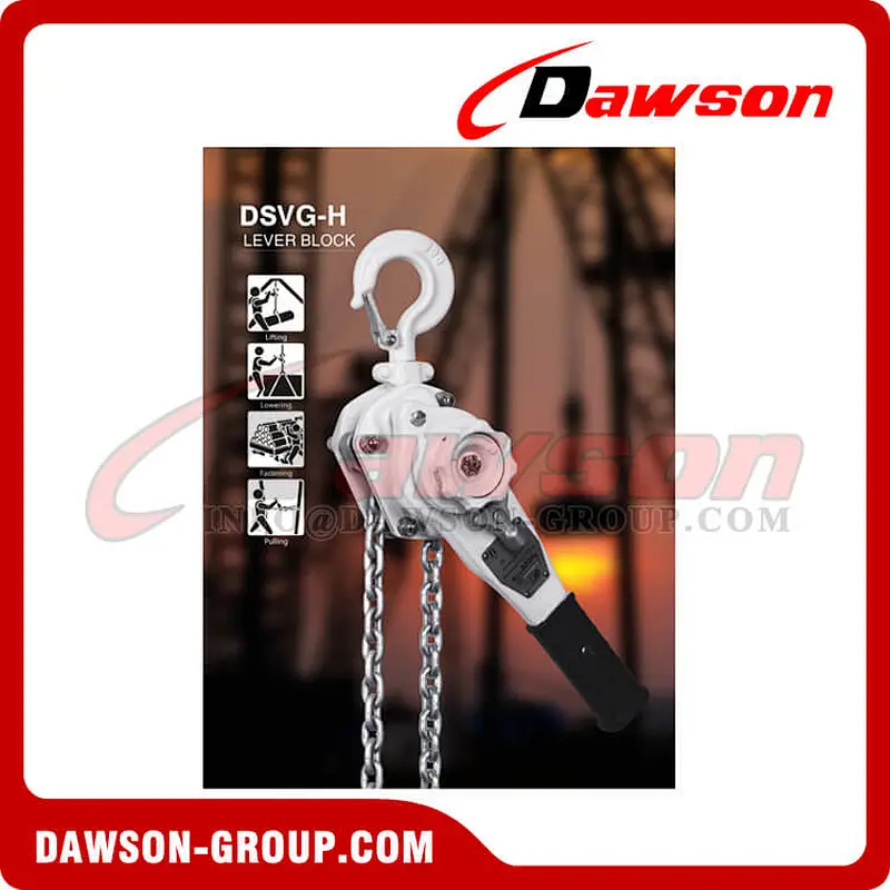 DSVG-H 0.8T - 9T Lever Block for Use Submerged Under Water, Manual Lever Hoist