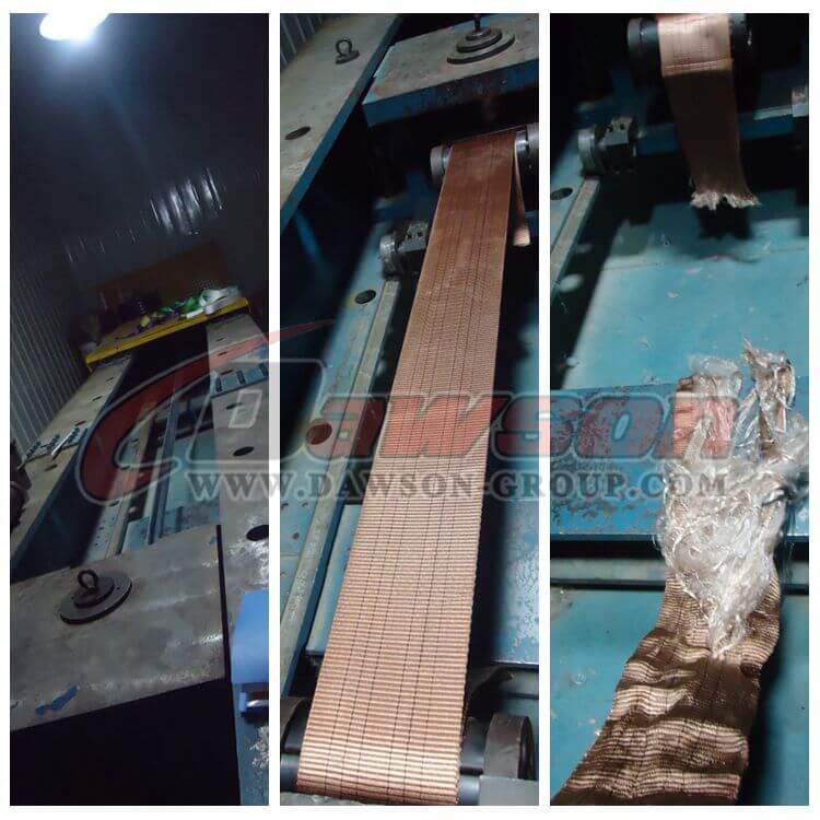 Test of 6 Ton Webbing Sling Material - Dawson Group Ltd. - China Manufacturer, Supplier, Factory Test of 6 Ton Webbing Sling Material - Dawson Group Ltd. - China Manufacturer, Supplier, Factory