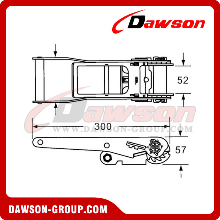 DSRB50513 Ratchet Buckle - China Manufacturer Supplier