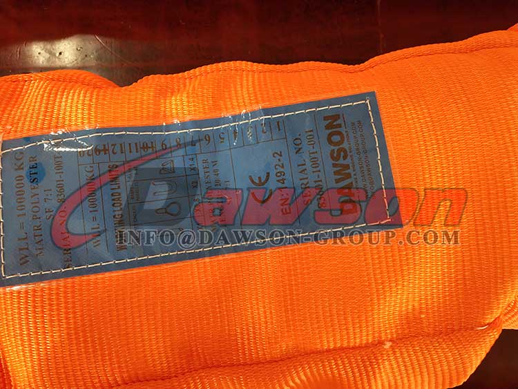 Heavy Duty 100T Round Sling for Lifting, Polyester Round Slings - Dawson Group Ltd. - China Manufacturer, Supplier, Factory Heavy Duty 100T Round Sling for Lifting, Polyester Round Slings - Dawson Group Ltd. - China Manufacturer, Supplier, Factory