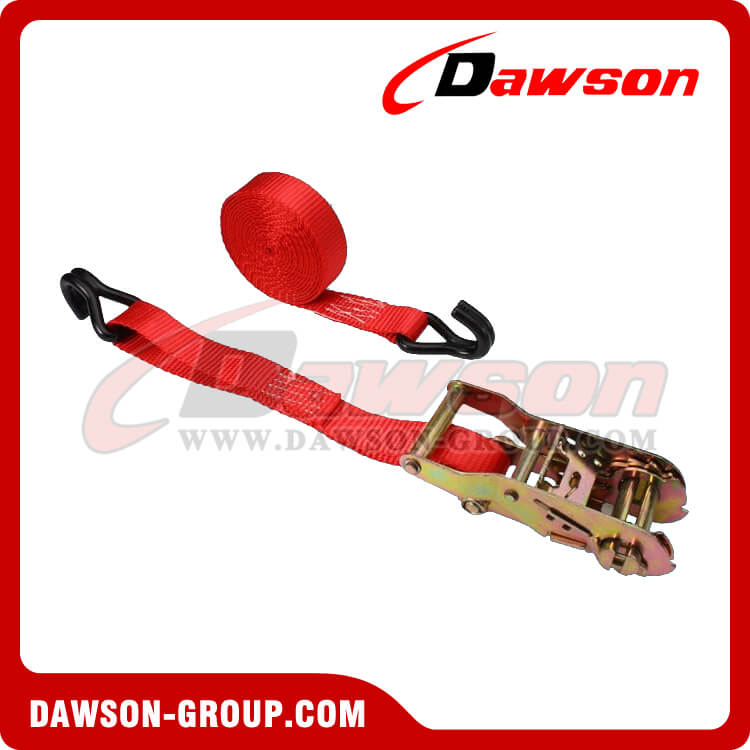 1'' x 15' Ratchet Strap with Vinyl Coated Wire Hooks - Dawson Group - china manufacturer supplier 1'' x 15' Ratchet Strap with Vinyl Coated Wire Hooks - Dawson Group - china manufacturer supplier