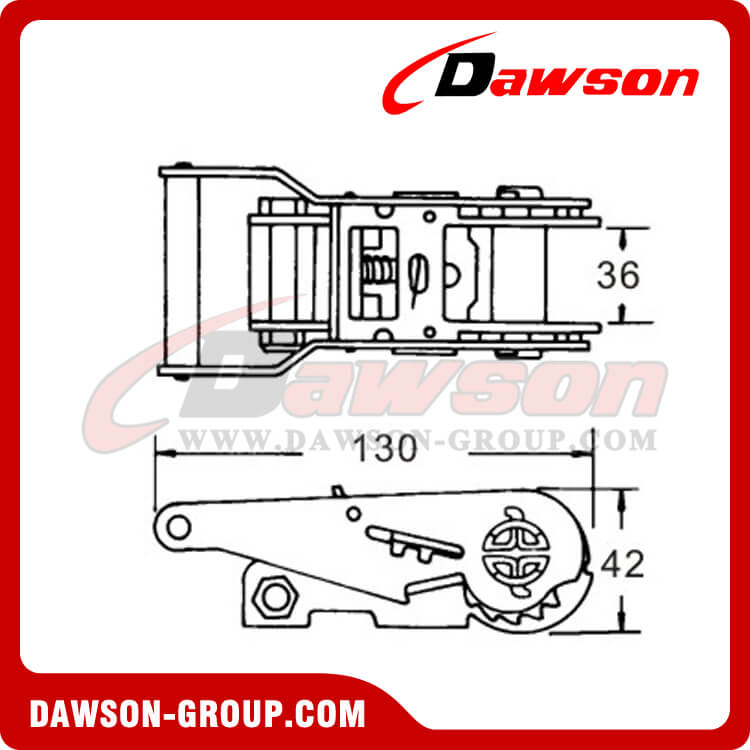 DSRB35204 Ratchet Buckle - China Manufacturer Supplier