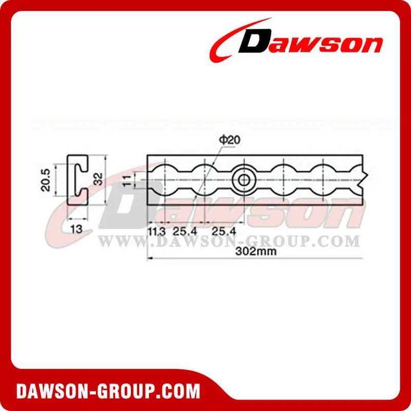 ST12-1 Aluminum Alloy Type Track
