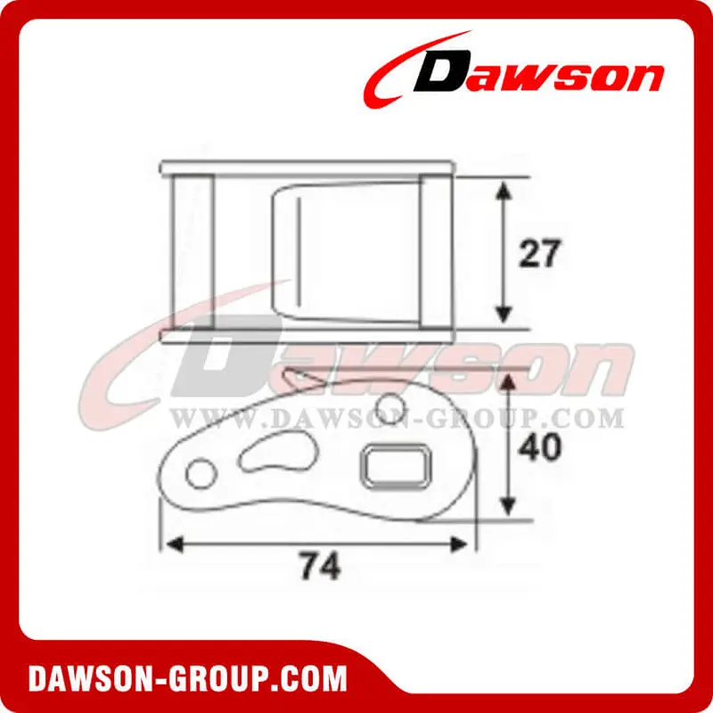 DSCB25111 B/S 1135KG/2500LBS Cam Buckle