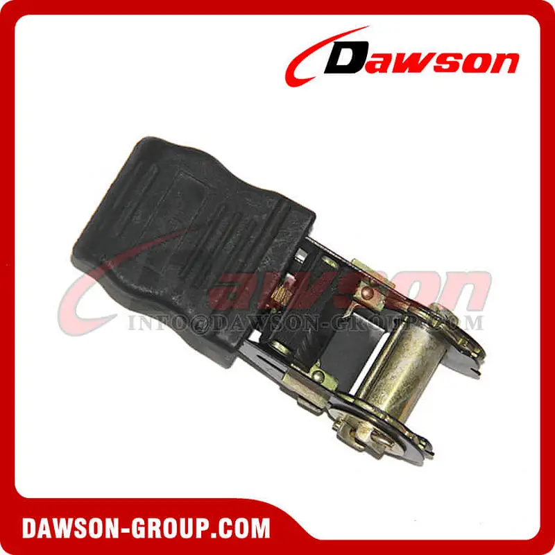 RB25E BS 800KG / 1760LBS Ratchet Buckle Lashing Buckle with Rubber Handle