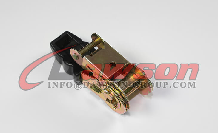 25MM BS 800KG 1760LBS Ratchet Buckle Lashing Buckle with Rubber Handle - Dawson Group Ltd. - China Manufacturer, Supplier