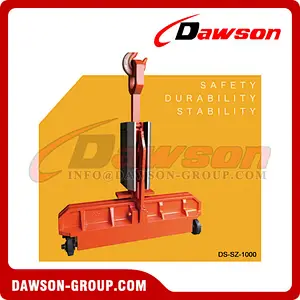 1000KG Rubber Material Glass Clamp, 1 Ton Glass Hoist