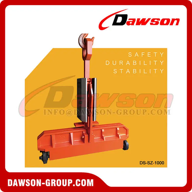 1000KG Rubber Material Glass Clamp, 1 Ton Glass Hoist