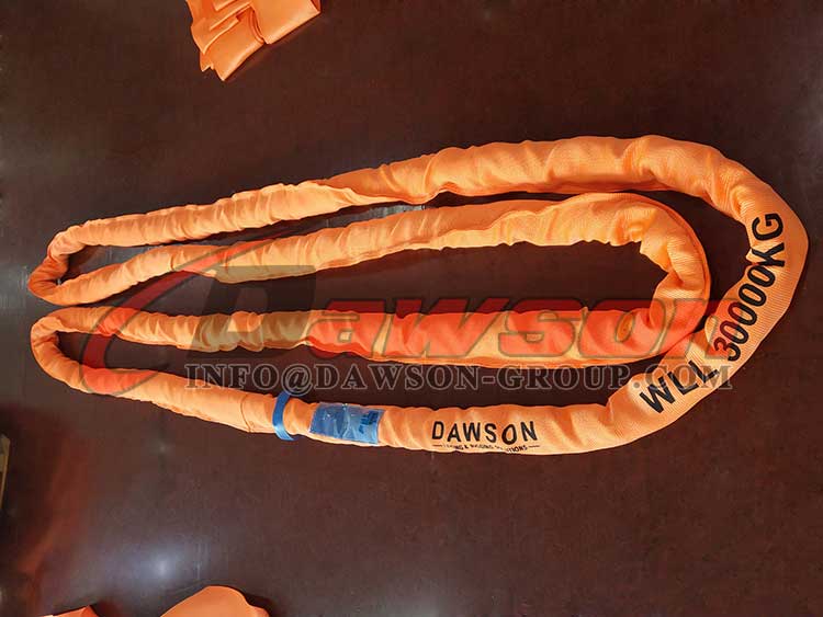 Heavy Duty 30000KG Lifting Sling, 30Ton Round Lifting Slings - Dawson Group Ltd. - China Manufacturer, Supplier
