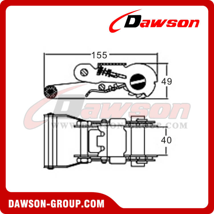 DSRB35309 Ratchet Buckle - China Manufacturer Supplier