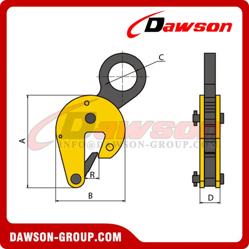 DS-TDC Type Steel Oil Drum Clamp for Lift and Transport Drum