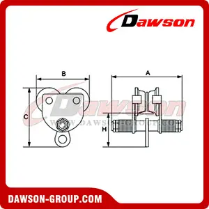 DS-PTB Type Push Trolley