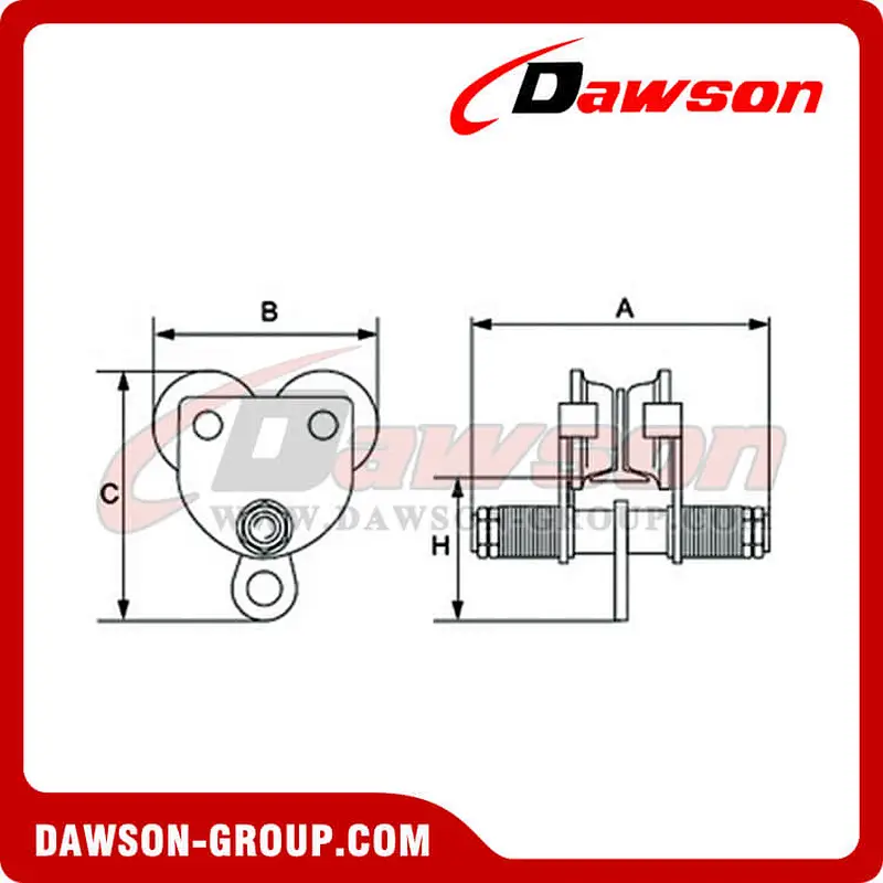 DS-PTB Type Push Trolley