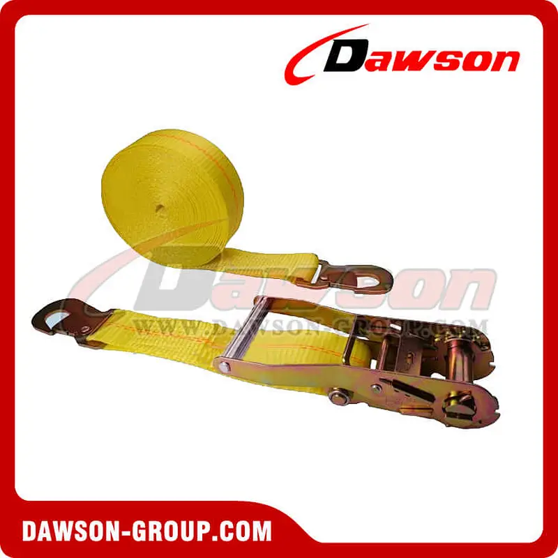 2 inch 27 feet Ratchet Strap with Flat Snap Hook
