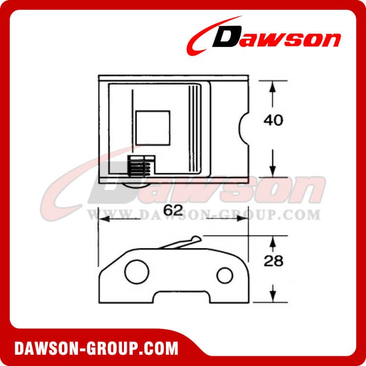 DSCB35701 Cam Buckle - China Manufacturer Supplier