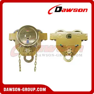 Explosion - proof Push and Geared Trolley / Non-Sparking Geared Trolley Blocks