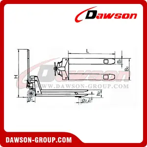 Non Spark Hydraulic Pallet Truck / Explosion-proof Hydraulic Pallet Hand Truck