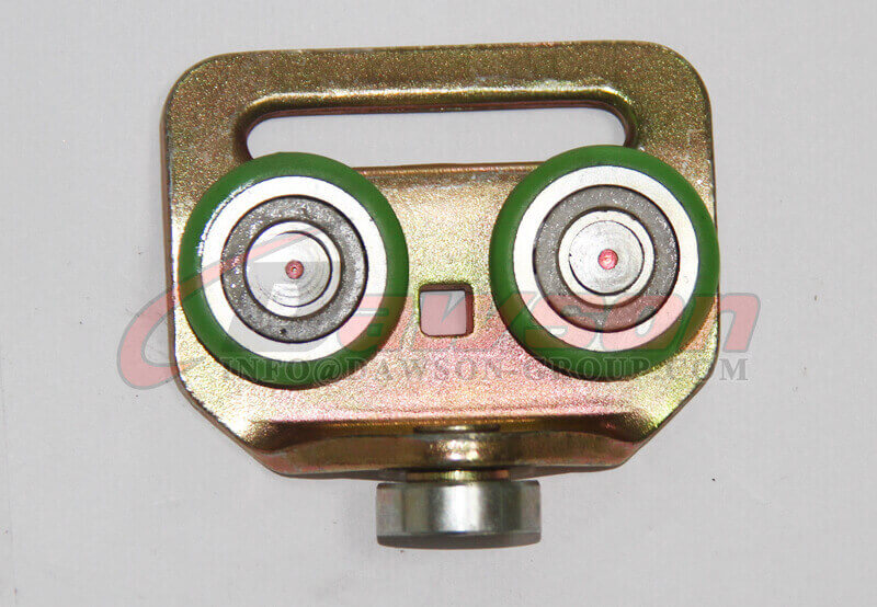 Zinc Plated Steel Roller With Plastic Green Color - China Manufacturer, Supplier
