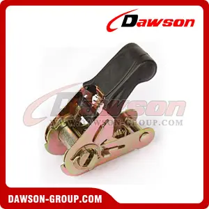 DSRB25081P B/S 850KG/1870LBS Rubber Handle Ratchet Buckle