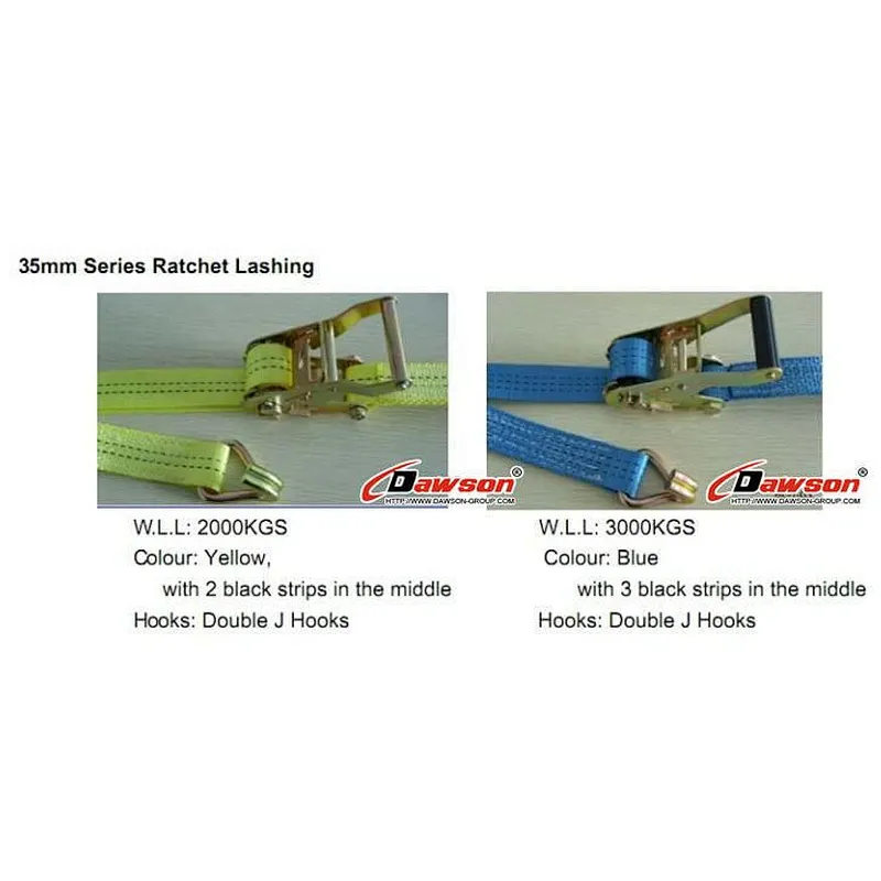 35MM Ratchet Tie Down Lashing Strap