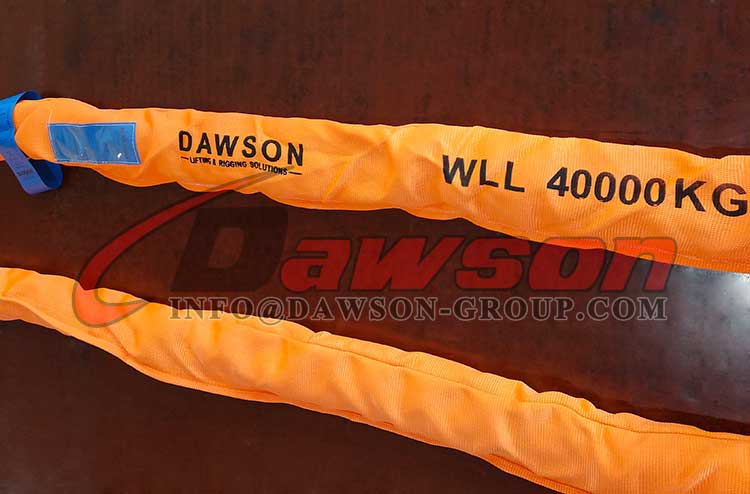 Heavy Daty 40000KG Round Sling, Lifting Slings - Dawson Group Ltd. - China Manufacturer, Supplier, Factory Heavy Daty 40000KG Round Sling, Lifting Slings - Dawson Group Ltd. - China Manufacturer, Supplier, Factory