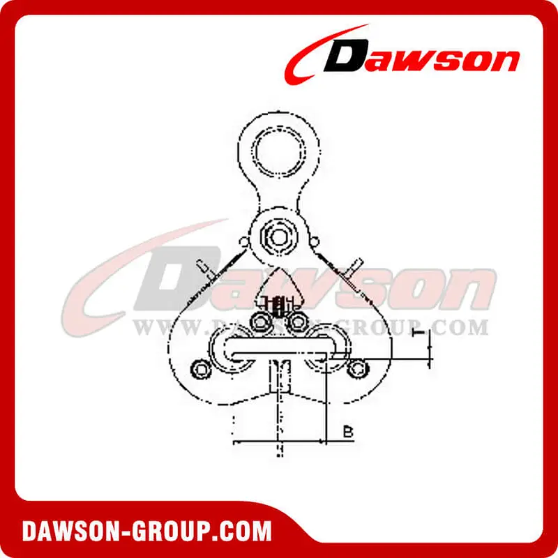 DS-QTP Type T Plate Clamp