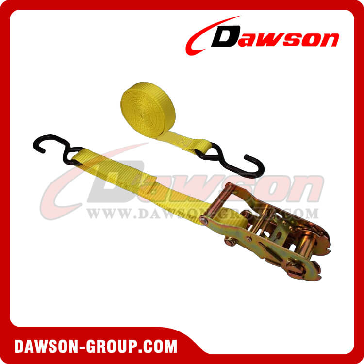 1 x 15' Ratchet Strap With S-Hook - Dawson Group - china manufacturer supplier 1 x 15' Ratchet Strap With S-Hook - Dawson Group - china manufacturer supplier