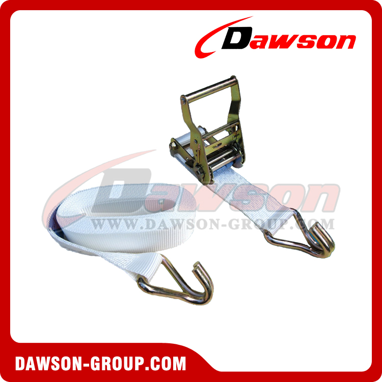 2000kg x 6m ratchet strap (In White) - Dawson Group - china manufacturer supplier 2000kg x 6m ratchet strap (In White) - Dawson Group - china manufacturer supplier