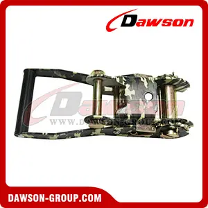 50MM 5T Military Camouflage Heavy Duty Ratchet Buckle for Cargo Lashing Strap