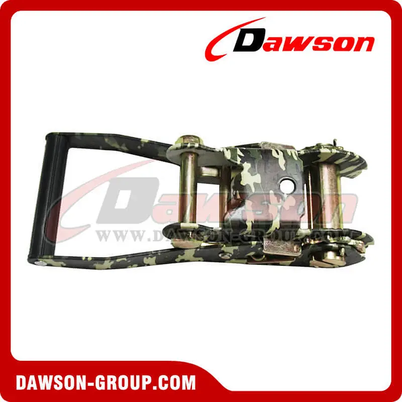 50MM 5T Military Camouflage Heavy Duty Ratchet Buckle for Cargo Lashing Strap