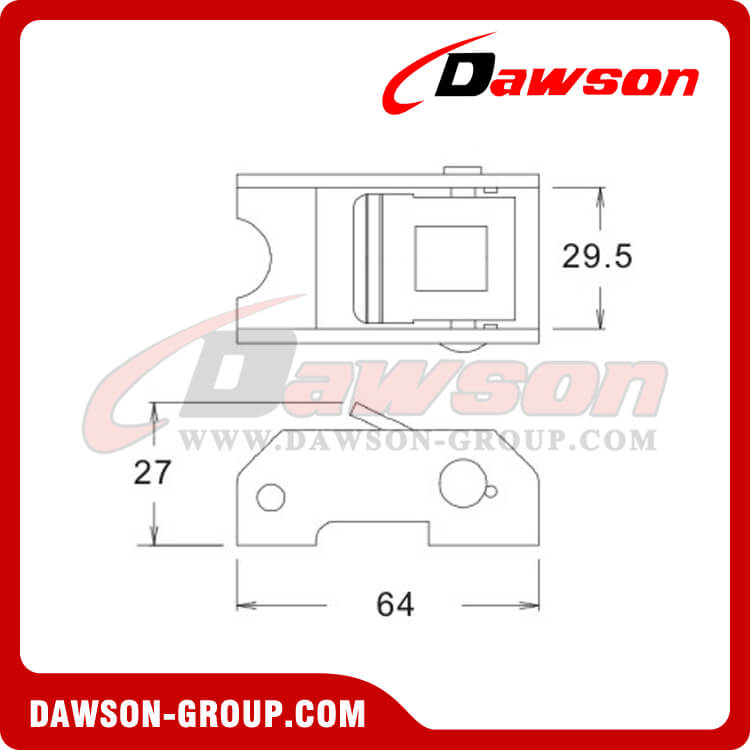DSCB25651 Cam Buckle - China Manufacturer Supplier
