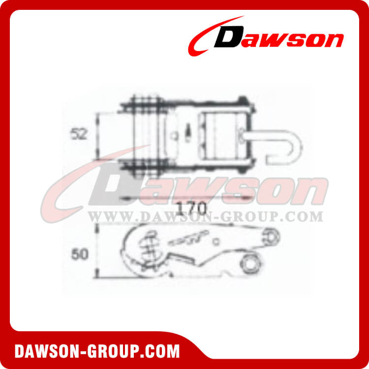 DSRB50507 Ratchet Buckle - China Manufacturer Supplier