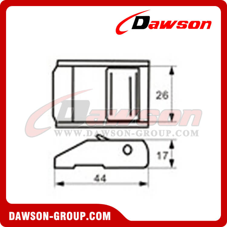 CB2501 Cam Buckles Lashing Buckle - dawson group