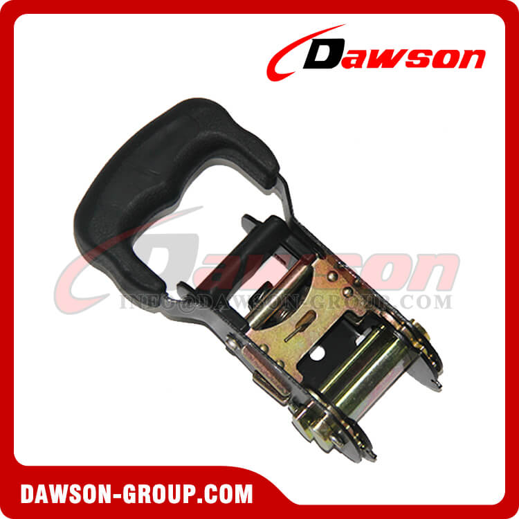 Rubber Handle Ratchet Buckle, Tie Down Lashing Buckle - China Factory