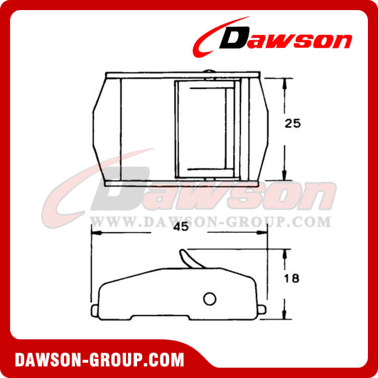 DSCB25251 Cam Buckle - China Manufacturer Supplier