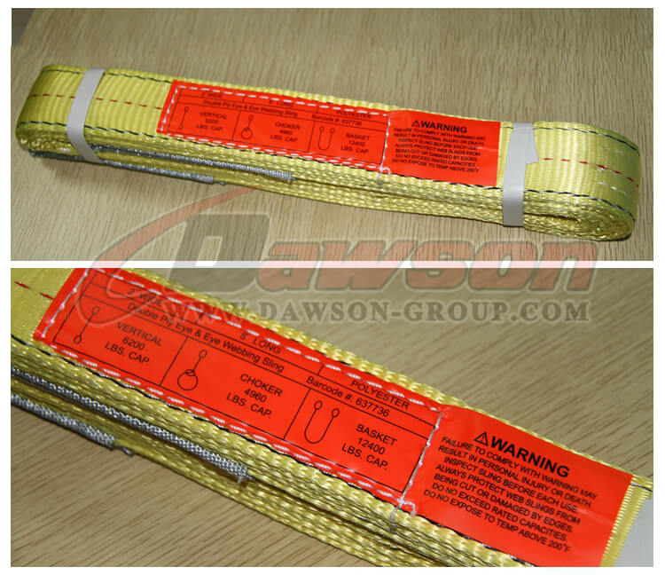 Synthetic Webbing Sling (ASME ANSI B30.9) - Dawson Group Ltd. - China Manufacturer Supplier Synthetic Webbing Sling (ASME ANSI B30.9) - Dawson Group Ltd. - China Manufacturer Supplier