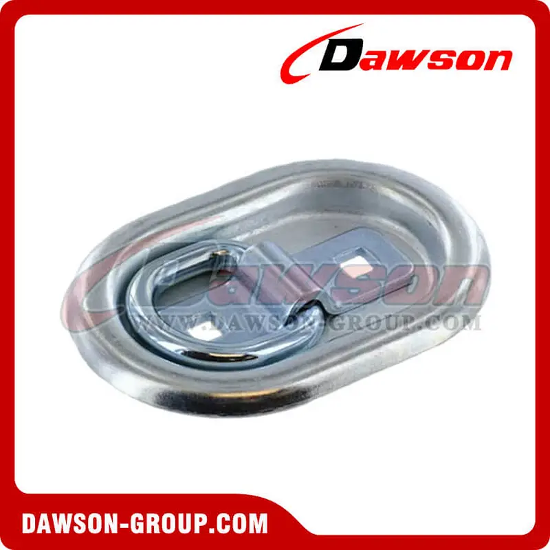 PPE-20 300kgs/660lbs Recessed Pan Fitting, Oval Anchoring Fitting Single