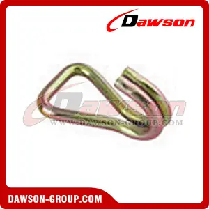 WH5002 BS 2000KG4400LBS 2 inch Double J Hook