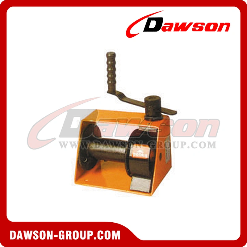 DSHW-A TYPE 250kg-1000kg Worm Gear Hand Lifting Winch with CE Certificate