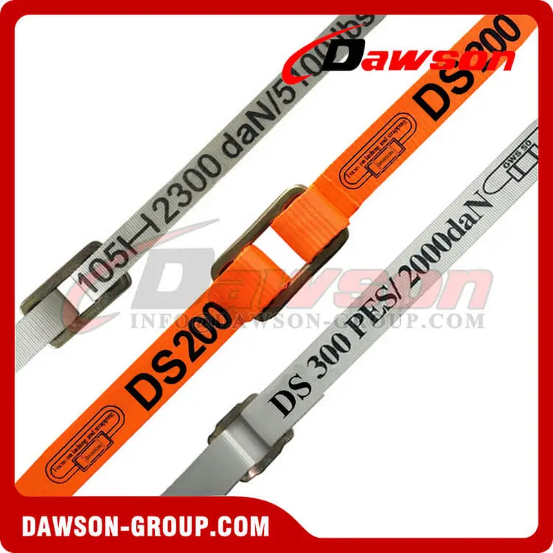 32MM-50MM Polyester Woven Cord Lash Strapping, One Way Lashing Systems