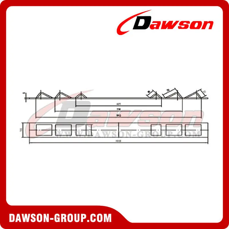 Heavy Duty Coil Rack - Flatbed Truck Winch Bars