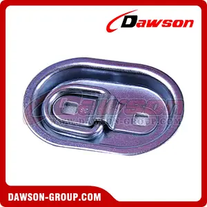 High Quality Steel Zinc Plated Surface Deck Ring Tie Down Lashing Anchor Point, Surface Mounting D Ring