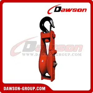 DS-B172 Ship's Snatch Block WHM200 With Hook Open Type